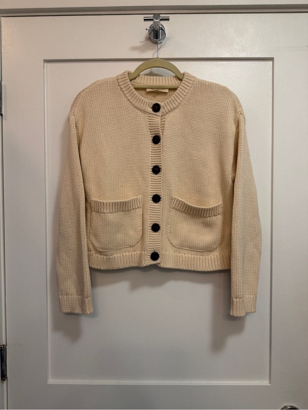 Sezane Titouan Cardigan Cream
